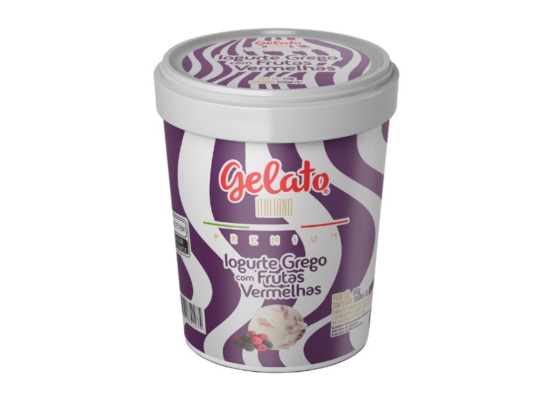 Iorgurte Grego com Frutas Vermelhas