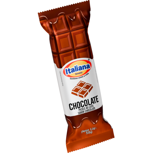 Picolé de Chocolate