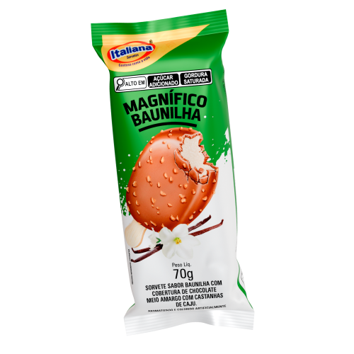 Picolé Magnífico Baunilha