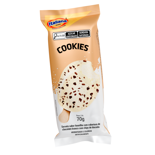 Picolé de Cookies