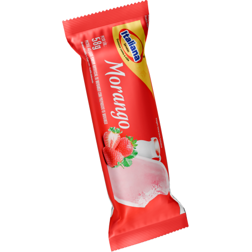 Picolé de Morango