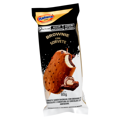 Brownie com Sorvete